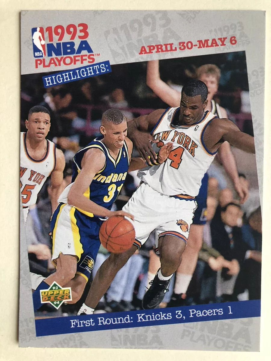1993 94 Upper Deck 1993 NBA Playoffs Highlights from April to June.x 17 Cards