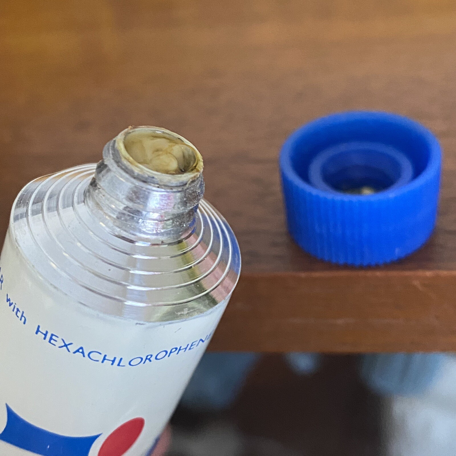 RARE 1X Vintage 50s IPANA Fluoride PLUS 3 1/2 OZ Toothpaste METAL Tube