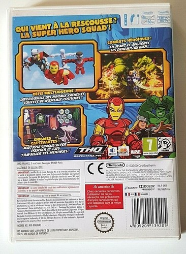 Marvel Super Hero Squad Le Gant De L'Infini - Nintendo Wii - PAL - Imagen 3 de 3
