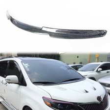 Carbon Fiber For Toyota Sienna 3rd 5dr Minivan Front Bonnet Hood Fin Spoiler Carbon Fiber For Toyota Sienna 3rd 5dr Minivan Front Bonnet Hood Fin Spoiler
