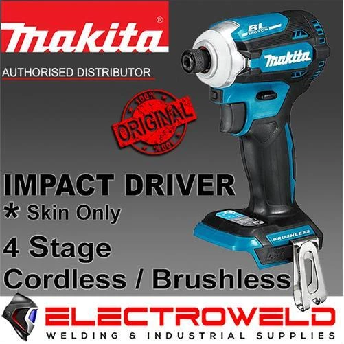 Makita DTD171Z 18V Li ion Cordless Brushless 4 Stage Impact Driver Skin Only