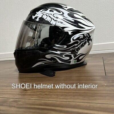 Shoei XR-1100 Motorcycle Full Face Helmet M Size White Black Shoei XR-1100 Motorcycle Full Face Helmet M Size White Black