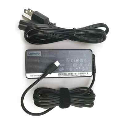 Genuine 65Wh USB-C Type-C Charger Adapter for Lenovo ThinkPad T480 ADLX65YLC3A