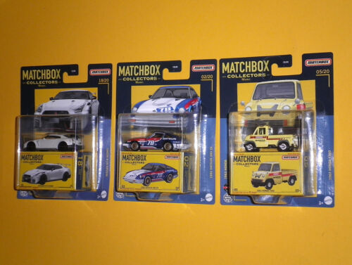 MATCHBOX COLLECTORS 2021 JAPAN KONVOLUT: 3 Matchbox mint in schönen Mattel-OVPs - Bild 3 von 5