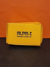 Rare Vintage 1984 Epoch Alpa-I Program Cassette Video Game Storage Carrying Case