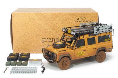 Almost real 1/18 Land Rover Defender 110 Camel cup 1993 Sabah Diecast MODEL Car