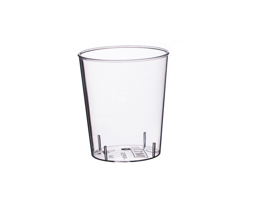 2700 Einweg Schnapsgläser Probierbecher Shot Stamperl Spritzguss klar 2cl 20ml