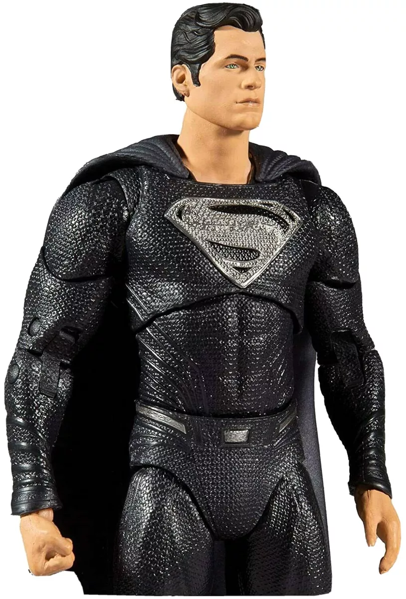 McFarlane Toys DC Multiverse Superman Black Suit Zack Snyder