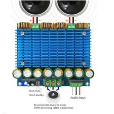 TDA8954TH Class D High Power Dual-Channel Digital Audio Amplifier Board 420W 2