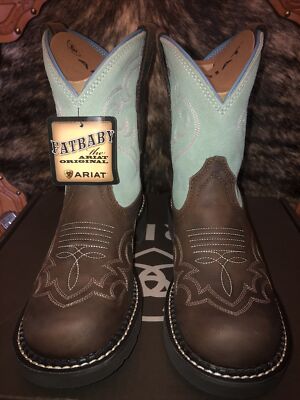 Bottes Femme Ariat Fatbaby – Marron – Taille 9,5 B – Comme Neuves