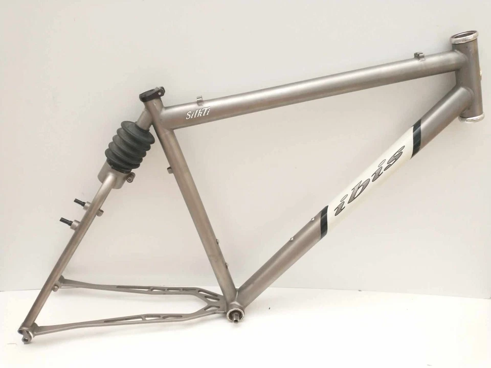 Cuadro Ibis Silk Ti Titanio 🇺🇸 Vintage (20") - Excelente Estado Foto 2 de 4