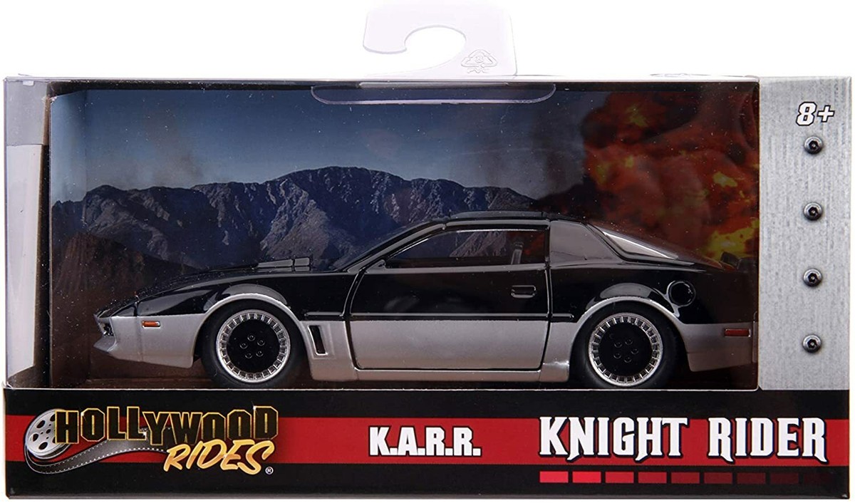 Black 1:32 Hollywood Ride Knight Rider KARR Pontiac Firebird Kid Diecast Toy Car Black 1:32 Hollywood Ride Knight Rider KARR Pontiac Firebird Kid Diecast Toy Car