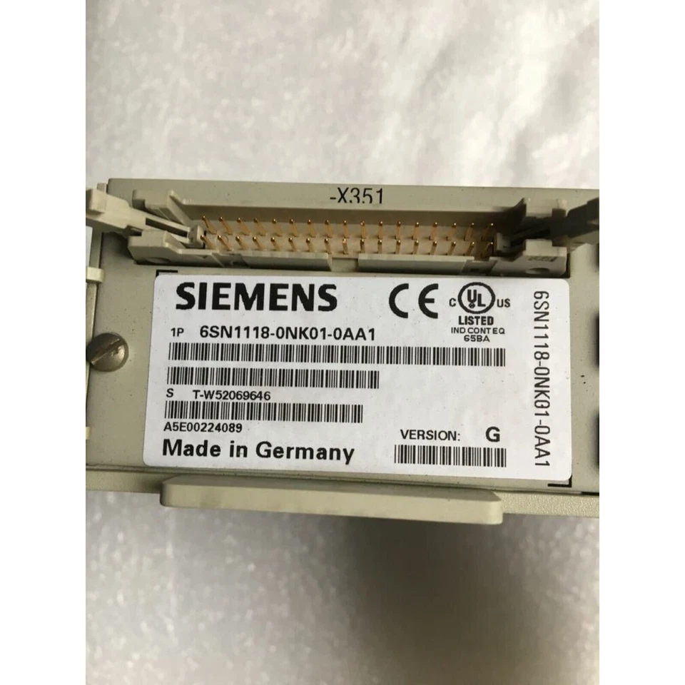 New Siemens 6SN1 118-0NK01-0AA1 6SN1118-0NK01-0AA1 SIMODRIVE 611 U HR 2-AXIS - Image 3 of 4