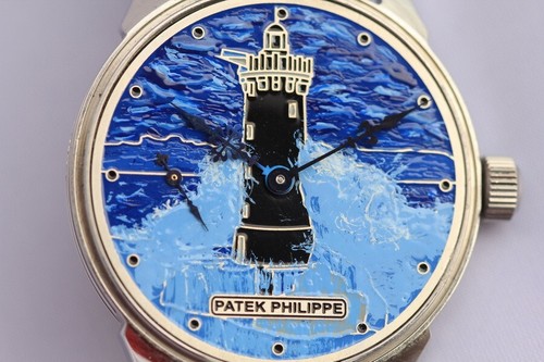 vintage PATEK PHILIPPE & Co GENEVE MEN'S POCKET WATCH movement art decor dial - Picture 3 of 13
