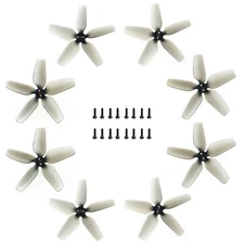 DJI Avata Drone Propellers Replacement Drone Accessories Gray (8pcs w/ Screws)