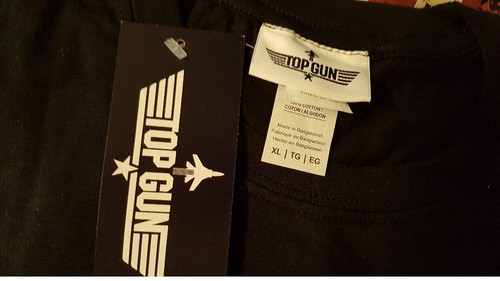 T-SHIRT - TOP GUN - DISTRESSED FLAG - XL - GILDAN - NEU/OVP - Imagen 4 de 5
