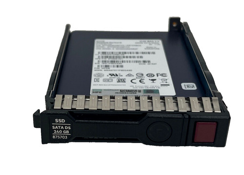 HPE 240GB SATA SOLID STATE DRIVE 5100 MAX 2,5" 6 GB/S MTFDDAK240TCC 875703-001