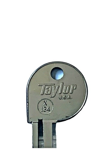 1 1975-1992 Harley Davidson Super Glide Motorcycle X134 Key Blank - Picture 3 of 12