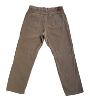 Lee Riveted Corduroy Beige Casual Pants Size-38x30