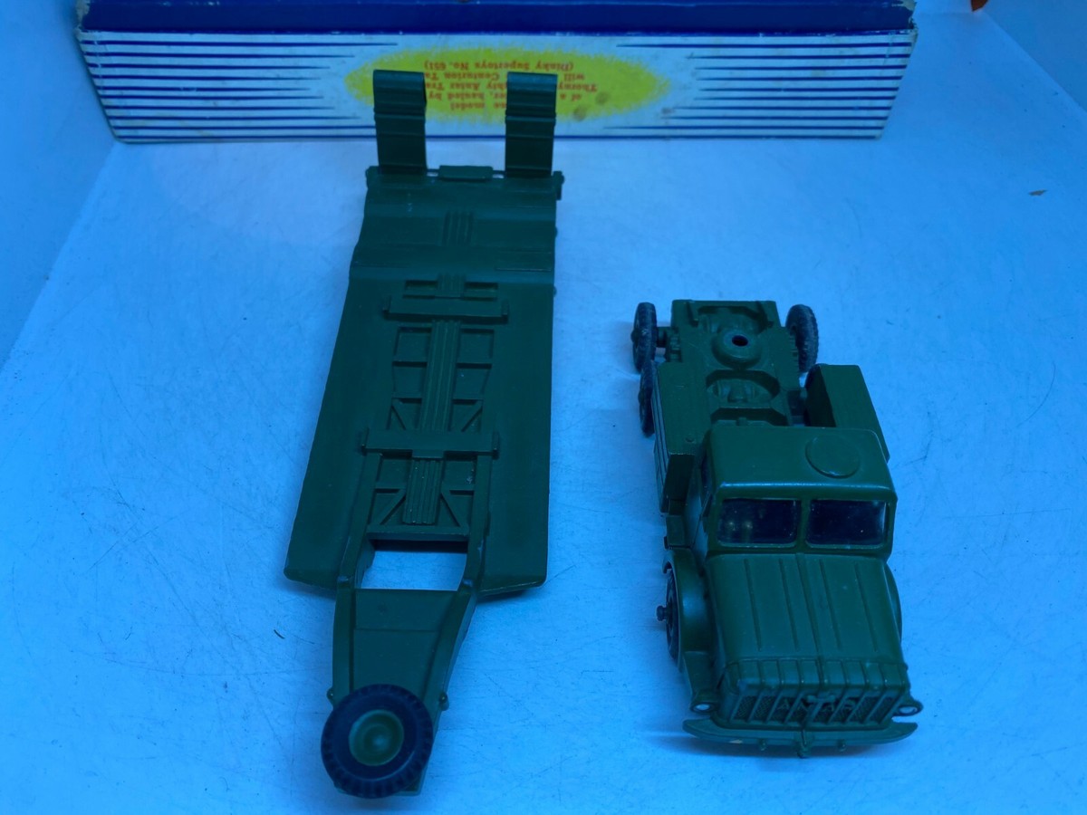 【Dinky Supertoys】 893 トラクター ベージュボックス付 Buy Dinky #893 SuperToys 1965 French Tractuer Unic Saharien