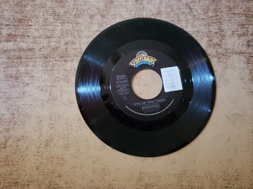 1980s MINT-EXC Survivor – Eye Of The Tiger / Burning Heart 06446 45