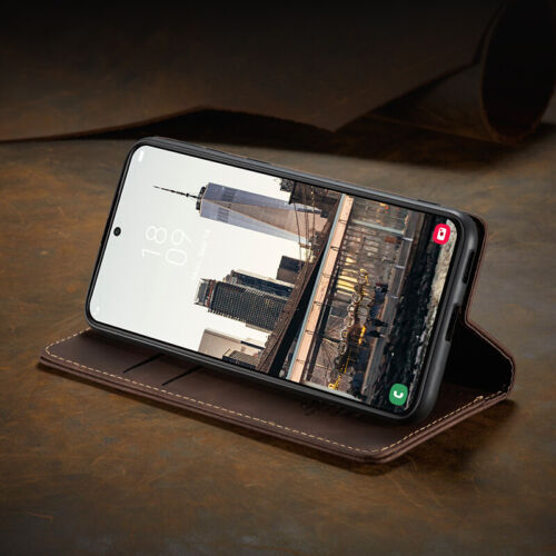 Housse coque Pour iPhone15 14 13 12 Pro XS Max Pro 8 7 SE étui portefeuille cuir - Photo 35/53