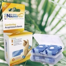 SEA-BAND NAUSEA RELIEF KIDS Comfort Acupressure wrist Bands Motion Sickness 2pr