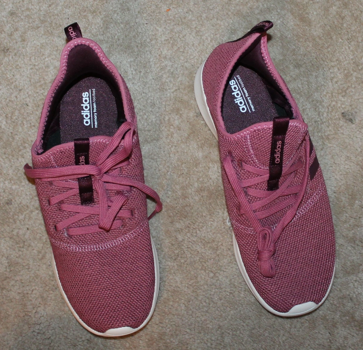 Adidas memory foam clearance footbed slip on