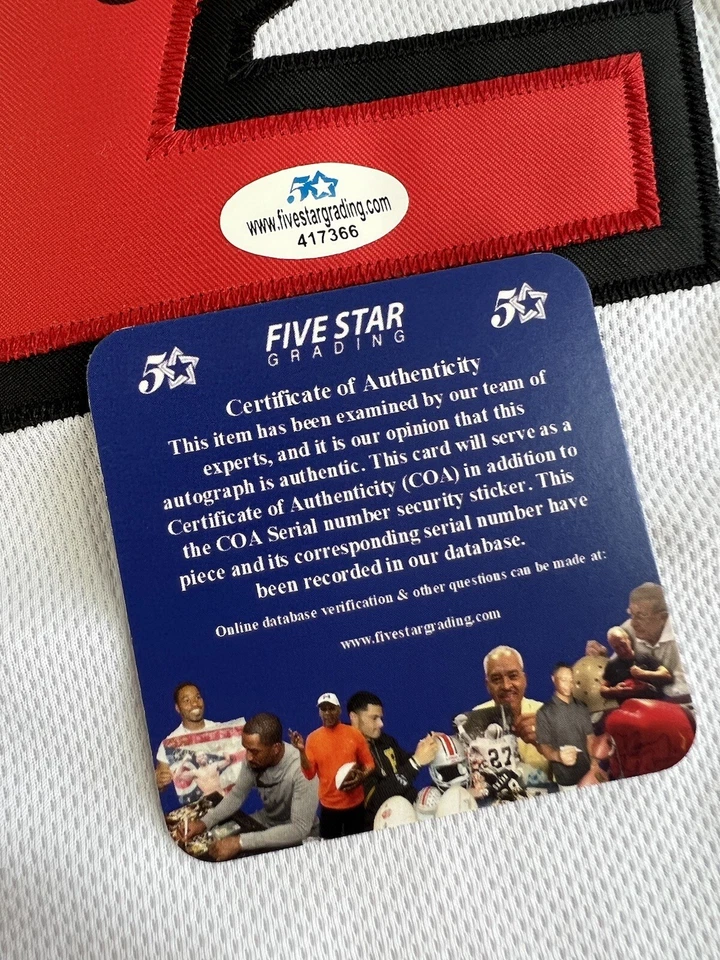 Hassan Niam Whiteside Miami Heat Signed Autographed Adidas Jersey FSG COA - Image 3 of 4