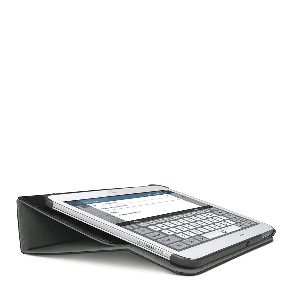 Samsung Galaxy note 8" Belkin leather folio Bi Fold Case / Cover Stand - Black - Image 3 of 4