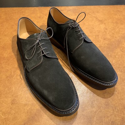 Heschung Forest Green Suede Lace Up Size Euro 9/10.5 US | eBay