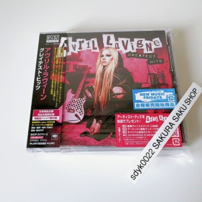Avril Lavigne Greatest Hits Blu-spec CD2 Limited Edition w/ 7 Can Badges Japan