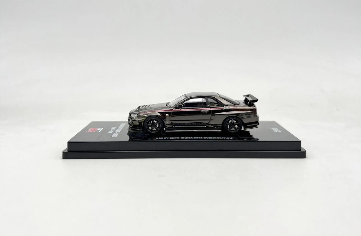 INNO64 1:64 Nissan Skyline GT-R R34 Hobby Expo CHINA 2023 Chrome 3