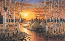 Ceramic Backsplash Tile Mural Horse Animal Kitchen/Bathroom - River of Time