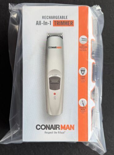 🔥 BRAND NEW ConairMAN All-In-1 Rechargeable Trimmer – Groom Like a Pro! 🔥