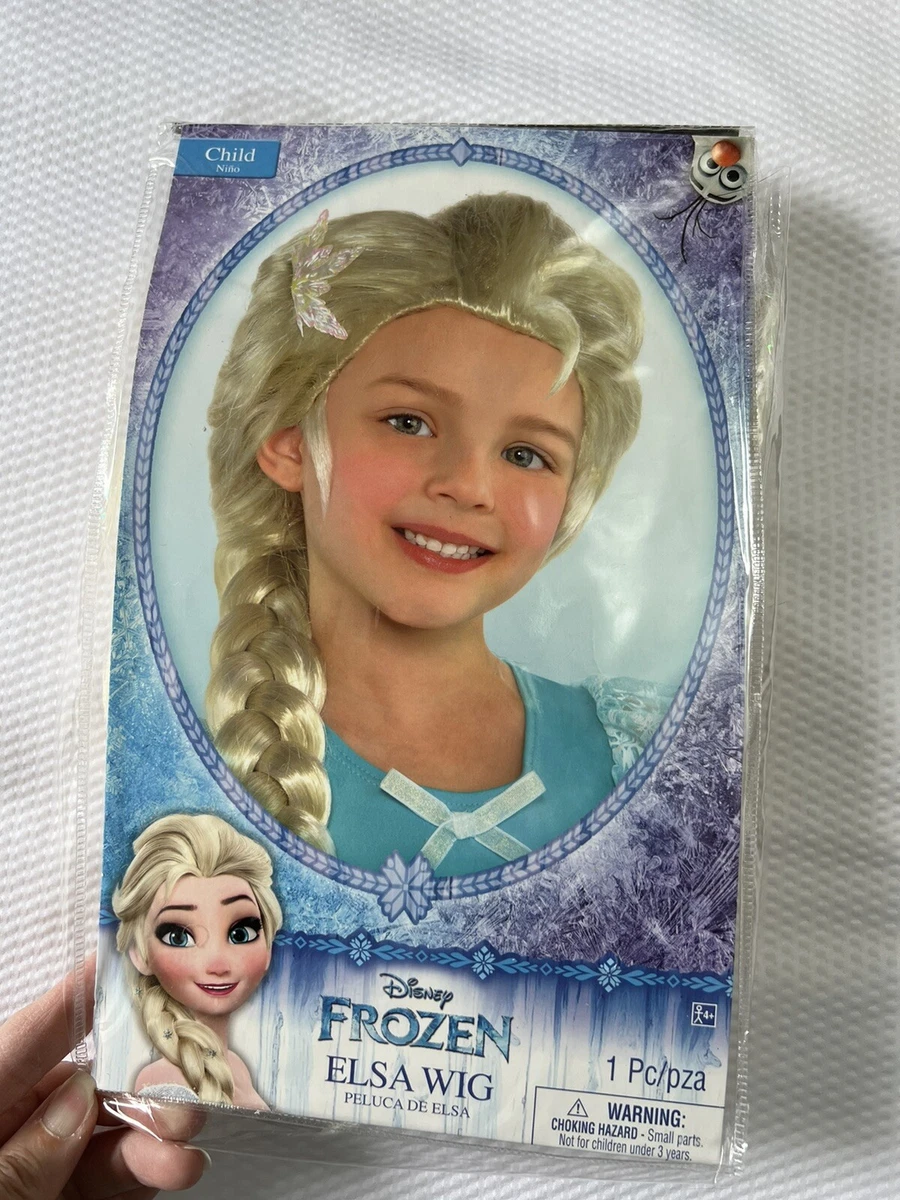 Frozen wig for kids outlet