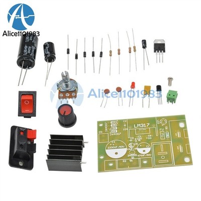 LM317 Step-down DC 5V-35V to 1.25V-30V   Kits AC/DC Power Supply Module #cv
