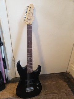 Black Encore Electric Guitar. No Reserve!