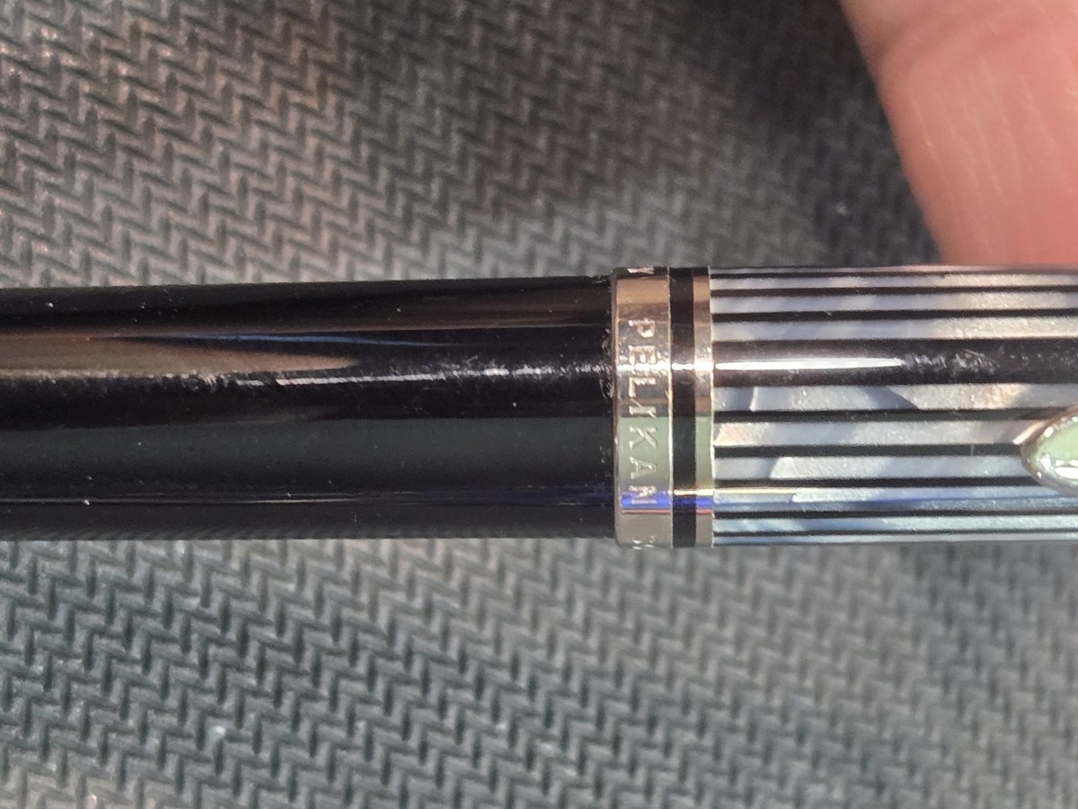 Pelikan Souveran K605 Ballpoint Pen in Tortoiseshell & Black