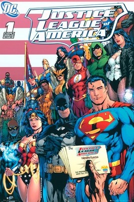 DC COMICS JLA JUSTICE LEAGUE of AMERICA POSTER  COMIC BOOK COVER 24x36 FREE SHIP