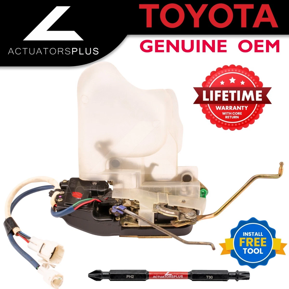 Las mejores ofertas en Cerraduras y exterior Toyota hardware de
