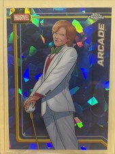 Arcade Topps Marvel Chrome Sapphire 2026 #104 Cracked Ice Blue