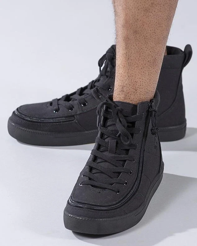 NEW Billy Footwear Men Classic Lace High Top Adaptive Sneakers Size 9 M BY703