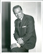 1982 Young Handsome Man Suit Tie Smiling Expression 7X9 Historic Vintage Photo