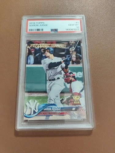 2018 Topps - Future Stars Aaron Judge #1 PSA 10