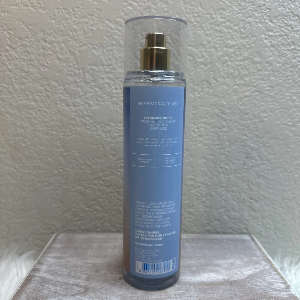 BATH AND BODY WORKS HONOLULU SUN FRAGRANCE BODY MIST 8 FL OZ NEW FAST SHIP - Image 2 of 3