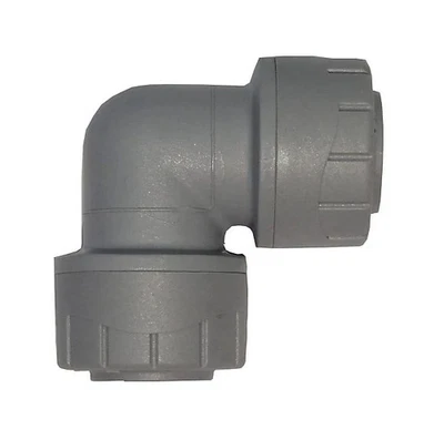 SAVEPLUMB Polypipe PolyPlumb Elbow - Grey (PB115) pack of 10