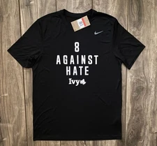Nike Brown University Bears Athletic Team Issued 8 Against Hate Ivy Shirt Mens L