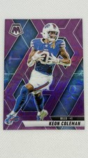 2025 Panini Mosaic Keon Coleman Purple Mosaic Prizm RC #146 Buffalo Bills