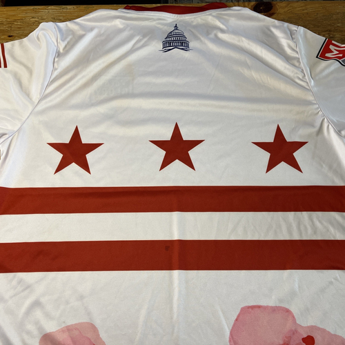 Old Glory DC Rugby Trikot Kirschblüten Design Herren L Large Shirt MLR - Bild 9 von 13